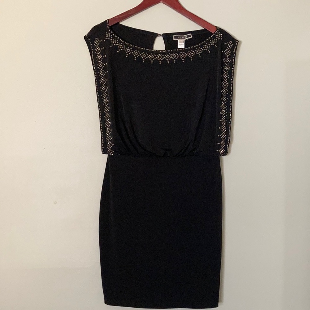 Nikibiki women’s dress. Black, size L.